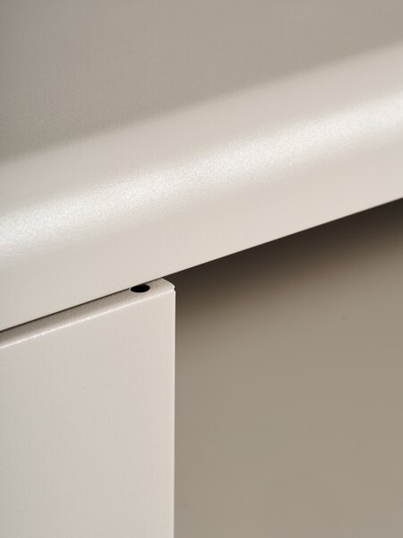 TV bench LANGEMARK 2 doors beige