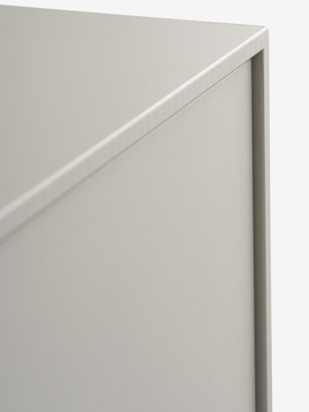 Reolmodul GEDSTED kommode 2 skuffer beige