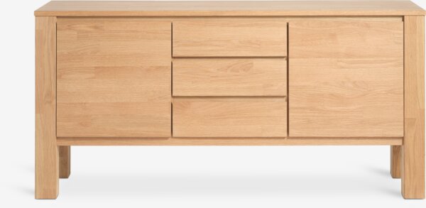 Sideboard SAVSBORG 2 doors 3 drawers natural oak