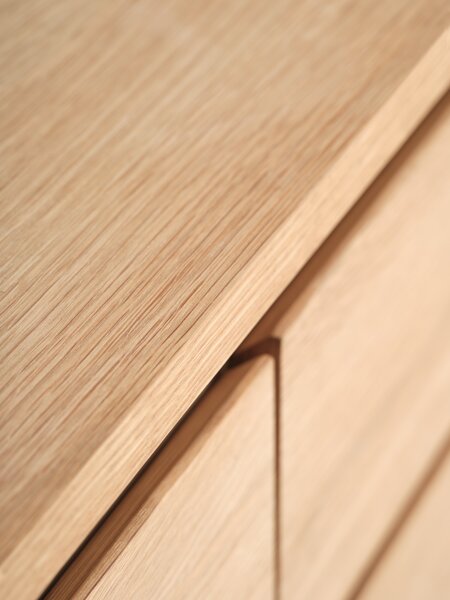 Sideboard SAVSBORG 2 doors 3 drawers natural oak