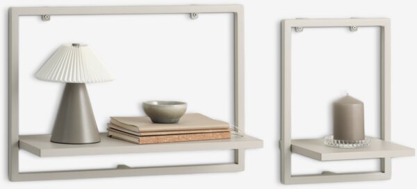 Wandplank TRAPPEDAL 2 stuks beige