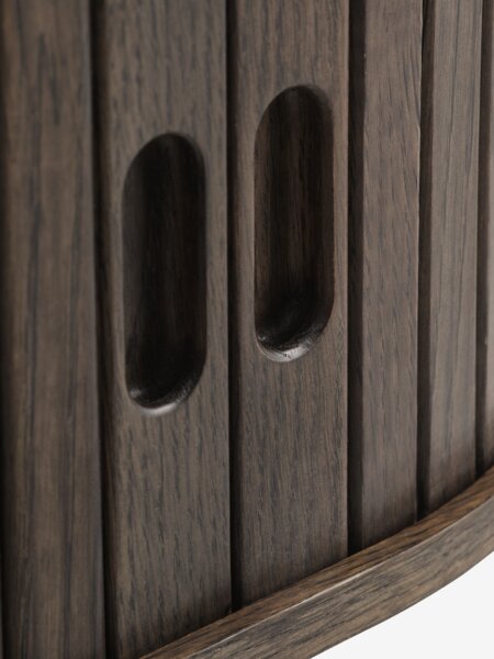 Wandplank LYNGVIG 1 schap donker eiken
