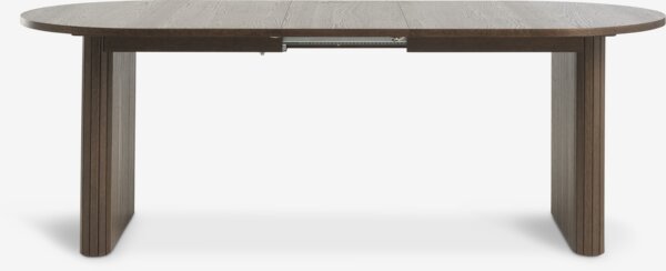 Spisebord LYNGVIG 95x180/260 mørk eik