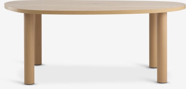Matbord RAVNSBJERG 110x200 varm ekfärgad