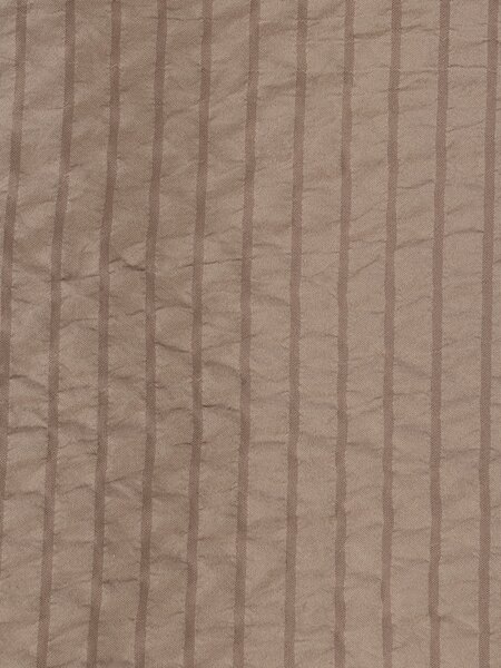 Seersucker duvet cover set LUSINE DBL dark sand