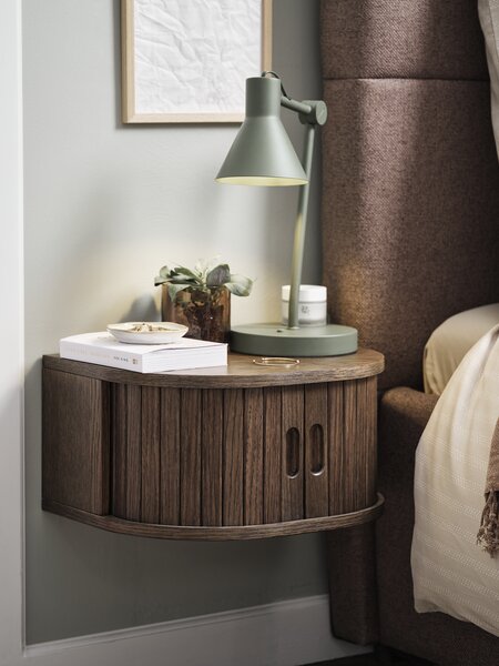 Wandplank LYNGVIG 1 schap donker eiken