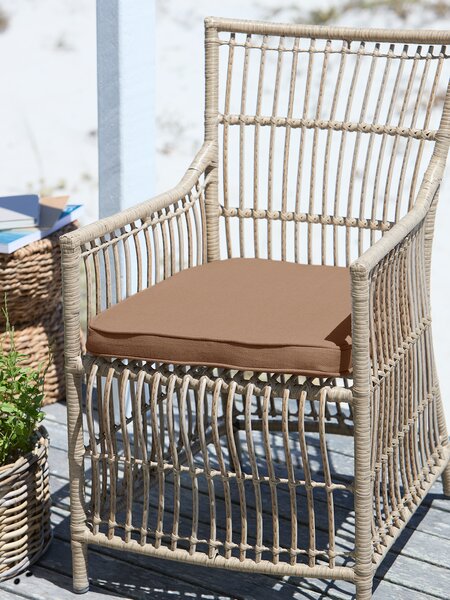 Coussin de jardin pour assise de chaise UDSIGTEN brun