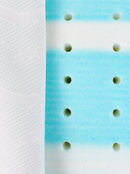 Topmadras 90x200cm WELLPUR BOKSELVI grå