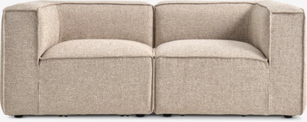 Modulsofa SKIBBY 2-seter sand stoff