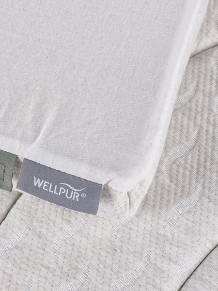 Bäddmadrass 90x210 cm WELLPUR GULEN Grå