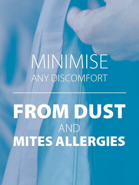 Fibre duvet 240x220 KVITEKOLL warm KNG