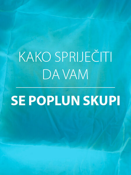 Poplun s guščjim perjem 135x200 KRONBORG LOFTET jako topao