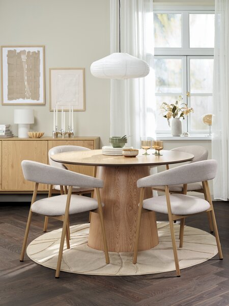 Sideboard ALSTED 3 Türen Eiche naturnfarbe