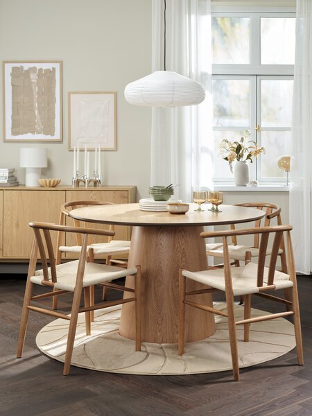Sideboard ALSTED 3 Türen Eiche naturnfarbe