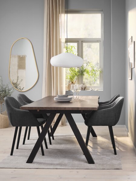 Speil KONGERSLEV 68x120 varm eikefarget