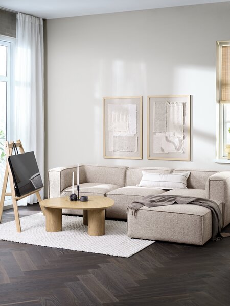 Konferenční stolek RAVNSBJERG 90x90 barva zlatého dubu