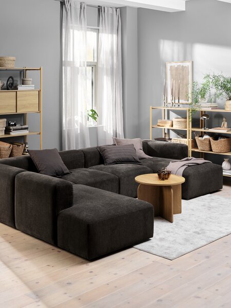 Sofabord LYNGVIG 70x130 1 hylle natur eik