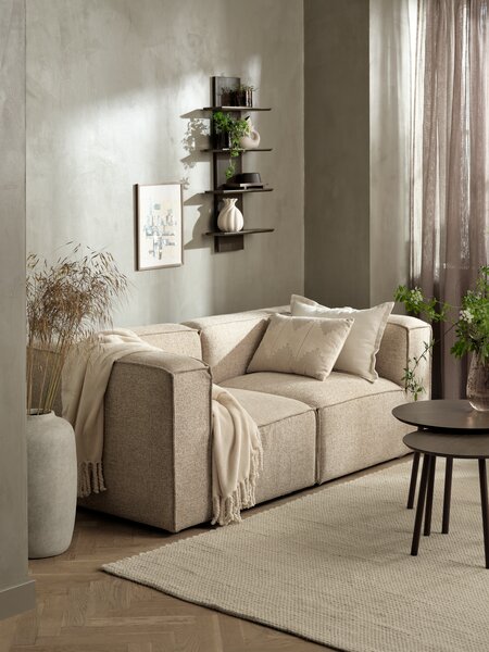 Modulsofa SKIBBY 2-seter sand stoff