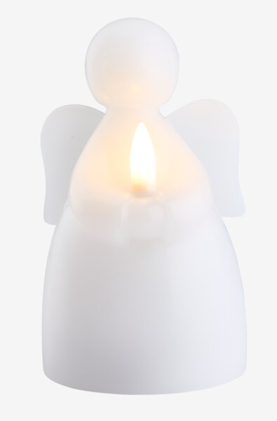 LED candle PRASEM D7xH12cm white