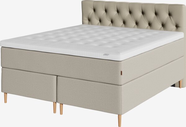 Kontinentalsäng 180x210 cm GAULA + VOLA sand-91 Medium