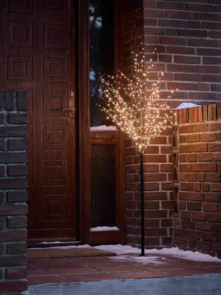 Albero luminoso da esterno SODALIT H150cm 450 LED e timer
