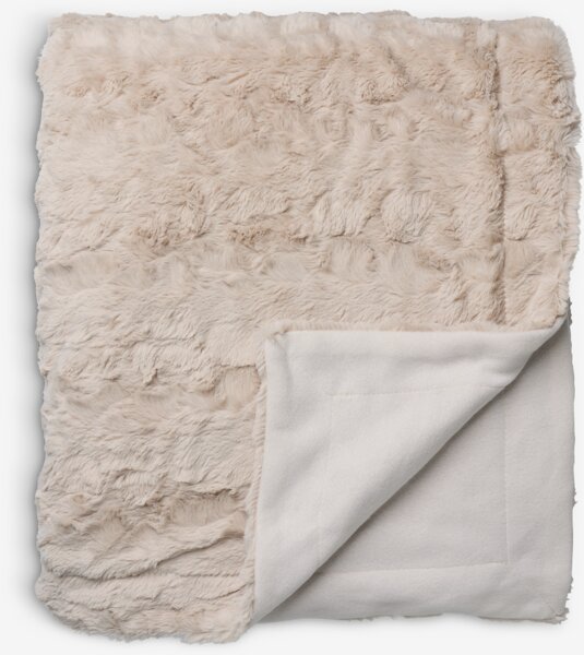 Sengeteppe MYGGBLOM 220x240 beige