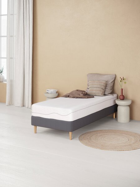 Sommier tapissier 90x200cm ALNA