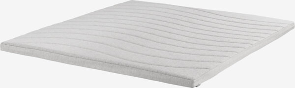 Topmatras 160x200cm WELLPUR GULEN grijs