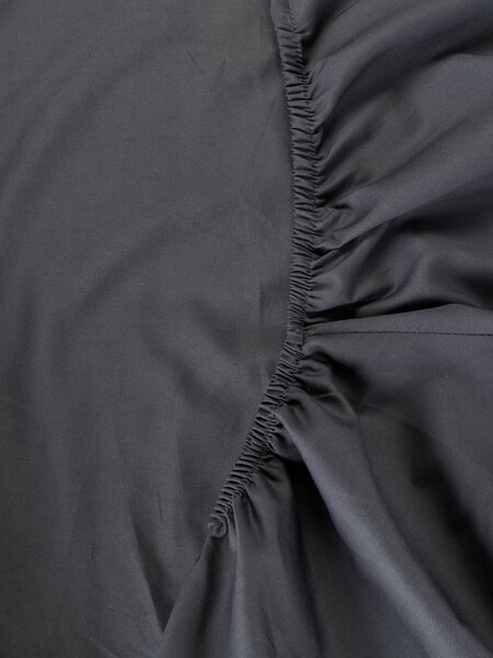 Hoeslaken topmatras EDITH 180x200x6-10 antraciet