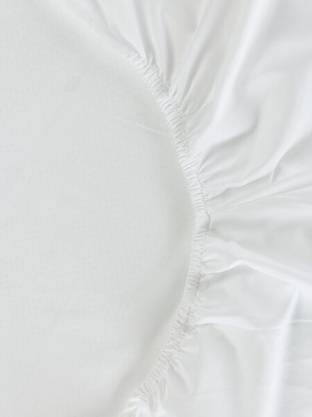 Hoeslaken dekmatras EDITH 120x200x6-10 wit