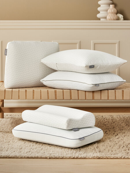 Memory foam contour pillow 30x50x10/7 WELLPUR KVINA
