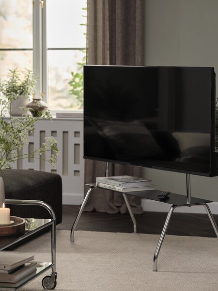 TV-standaard EJDRUP 1 schap chroom
