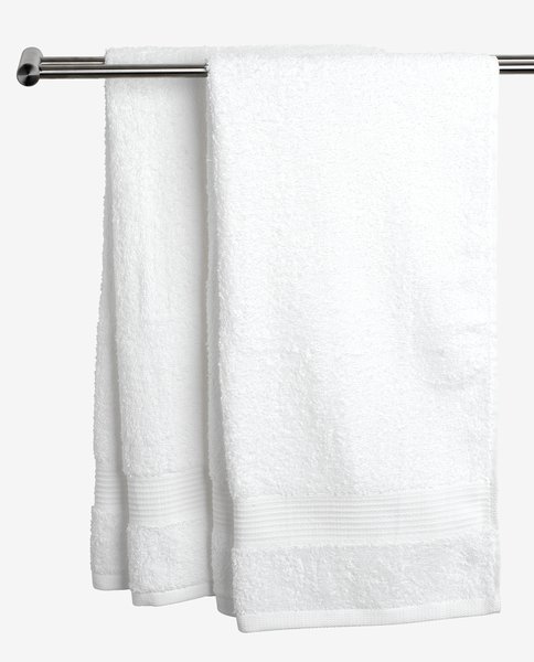 Badehåndkle KARLSTAD 70x140cm hvit KRONBORG