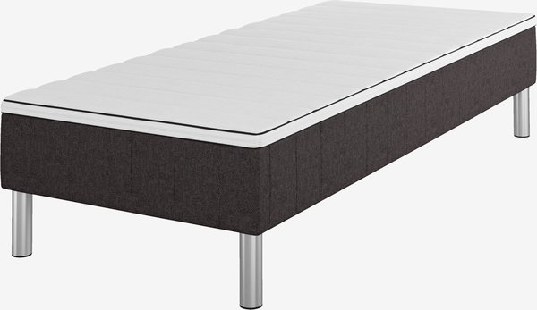 Boxmadras 90x200cm SPONGI PB12 sort-05 DREAMZONE