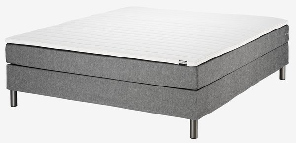 Boxspring 160x200 BASIC C5 grijs-22