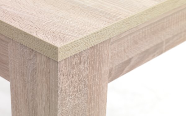 Dining table HASLUND 80x160 light oak