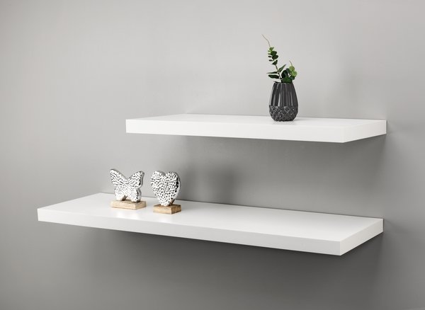 Floating shelf ABILD 120x24 white