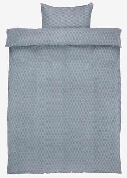Set flanelske posteljine MARCELA 140x200 plava