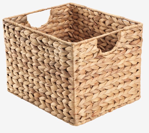 Basket BJORN W25xL30xH22cm natural