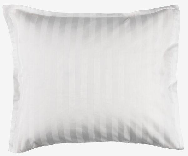 Taie d'oreiller Satin NELL 40x40 blanc