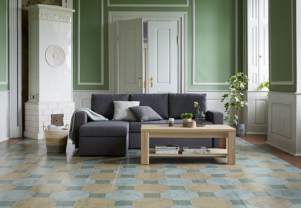 Маса за кафе HASLUND 60x120 цвят светъл дъб