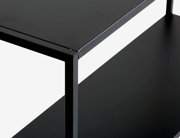 Пристінний столик VIRUM 26х80см чорний
