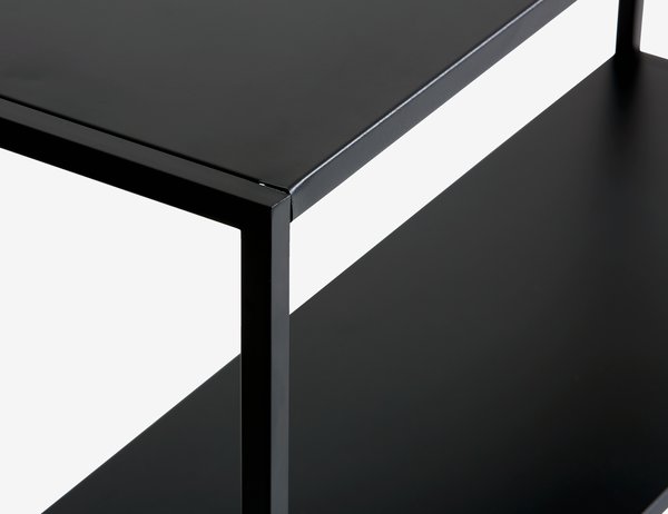 Console VIRUM 26x80 a/étagère noir