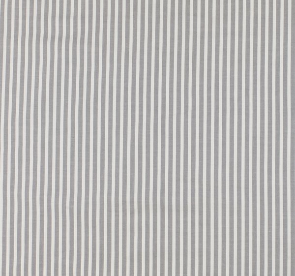 Sengetøj SUS percale garnfarvet 140x220 hvid/grå