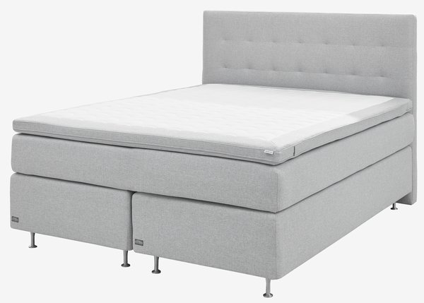 Sengegavl 160x125cm DUNLOPILLO OPO grå-32 DREAMZONE
