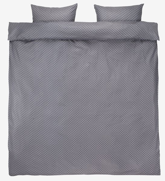 Set posteljine KAREN krep 200x220 siva