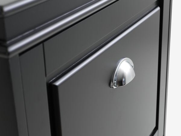 Shoe cabinet IDESTRUP 3 comp. black