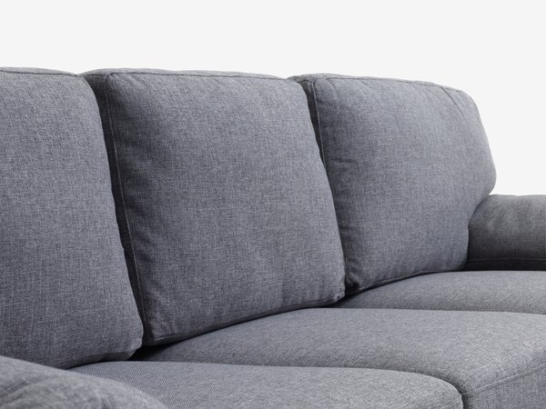 Sofa GEDVED 2-Sitzer grau