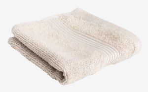 Asciugamano viso KARLSTAD 28x30 cm color sabbia