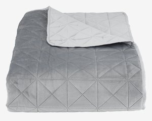 Copriletto ENGBLOMME 220x240 grigio